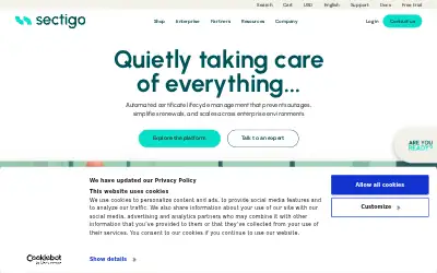 sectigo.com in 2026