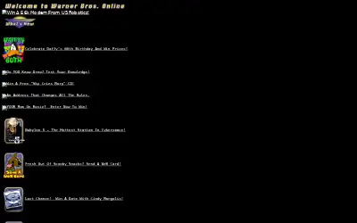 warnerbros.com in 1997