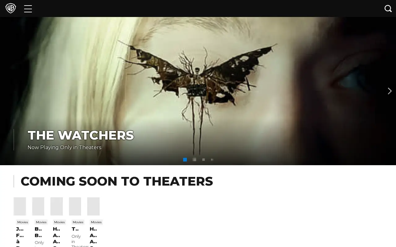 warnerbros.com in 2024