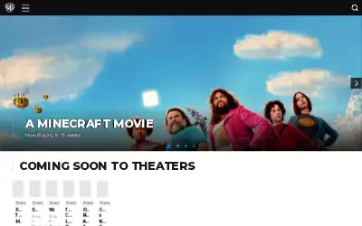 warnerbros.com in 2025