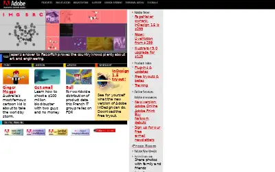 adobe.com in 2000