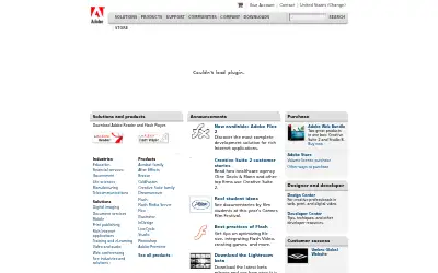 adobe.com in 2006