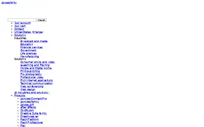 adobe.com in 2009