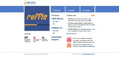 jetbrains.com in 2005