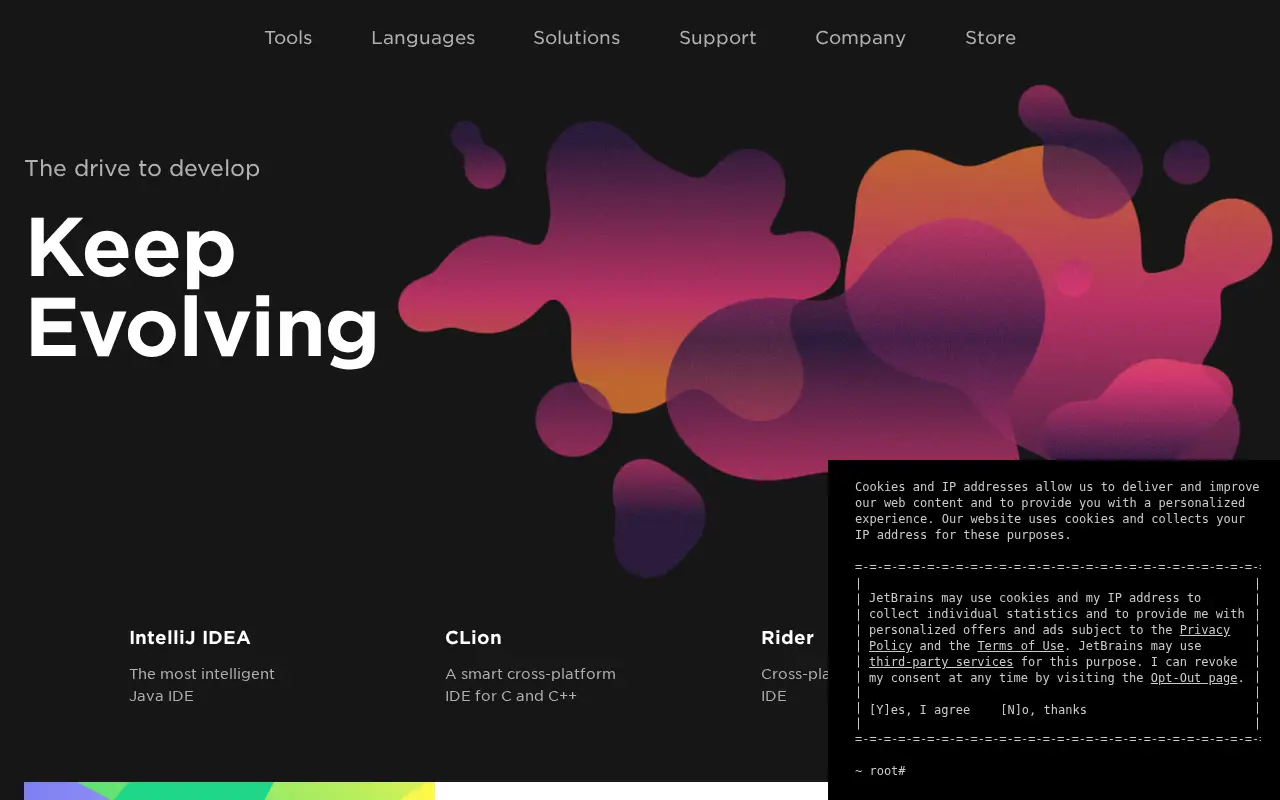 jetbrains.com on July 1, 2019