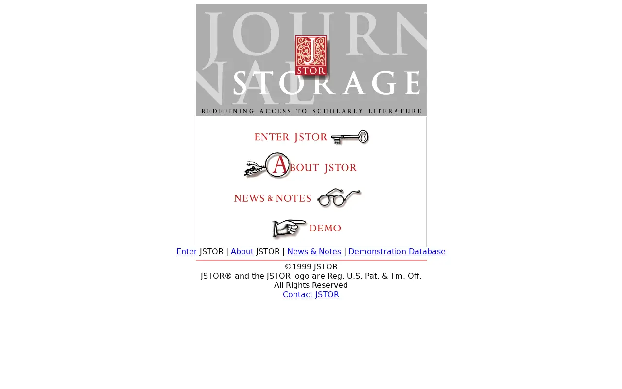 jstor.org in 1999