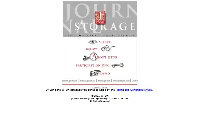 jstor.org in 2001