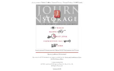 jstor.org in 2005
