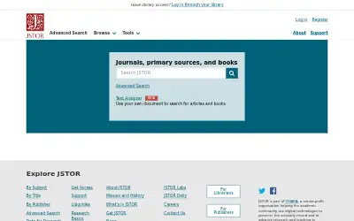 jstor.org in 2019