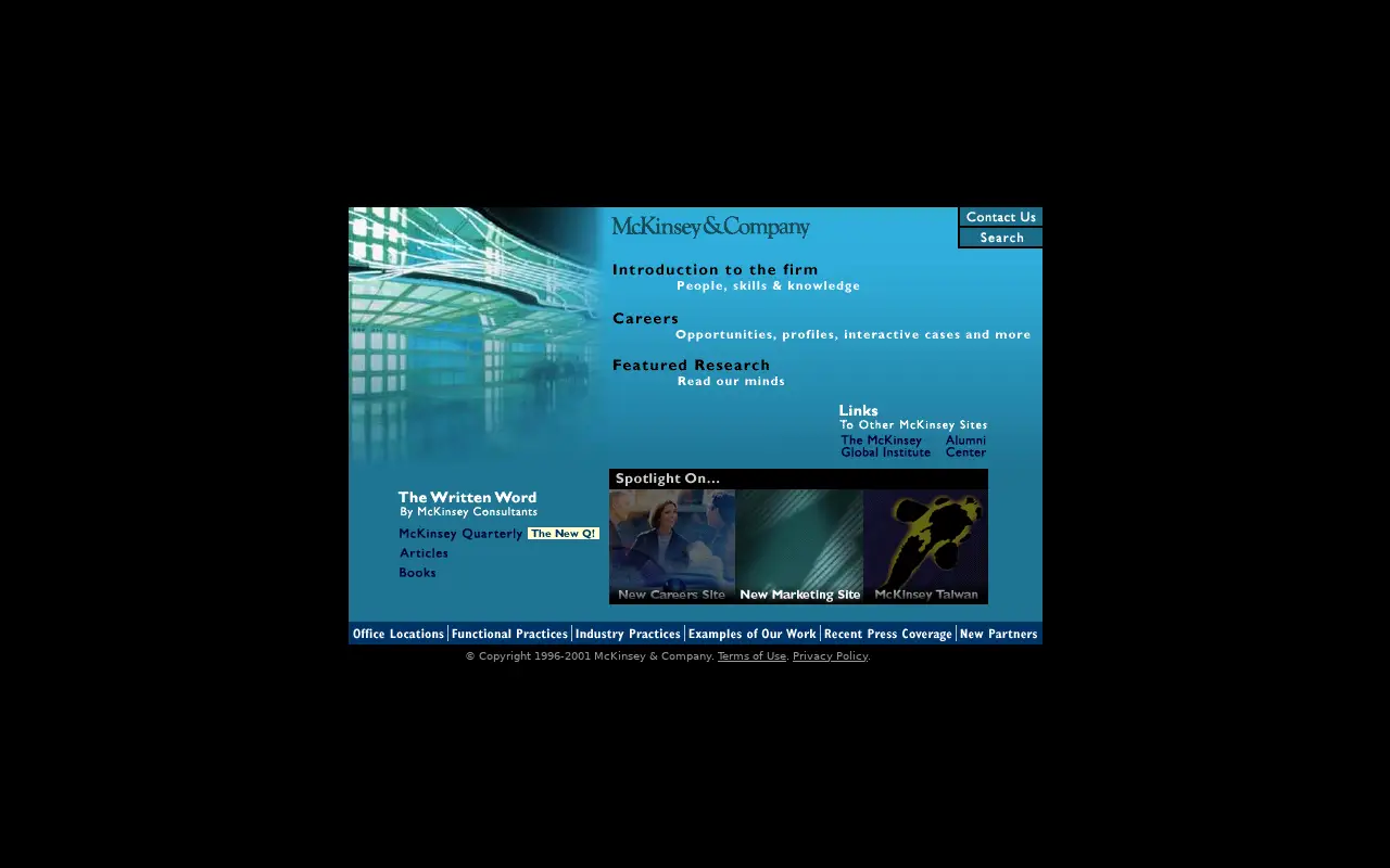 mckinsey.com on June 28, 2001