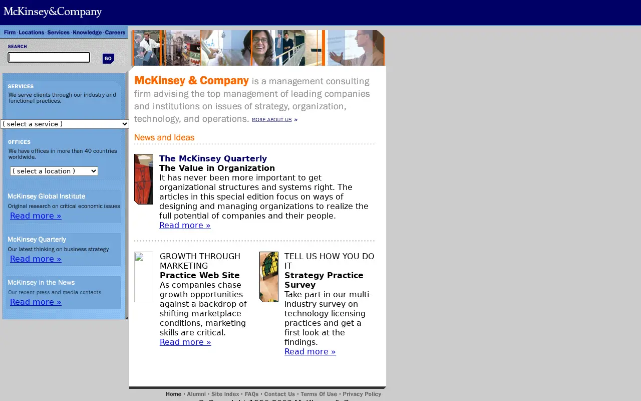 mckinsey.com on June 20, 2003