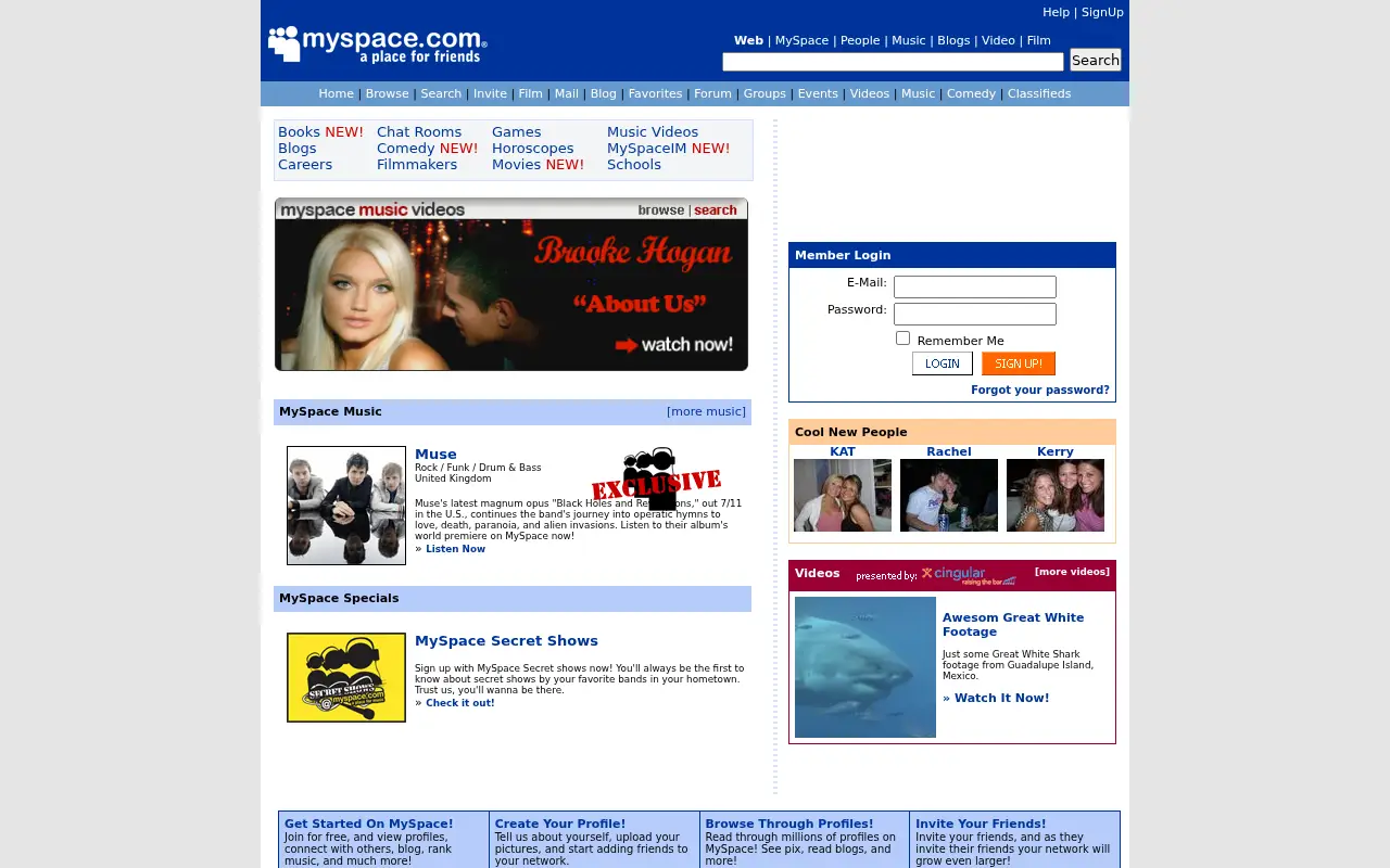 myspace.com on June 28, 2006