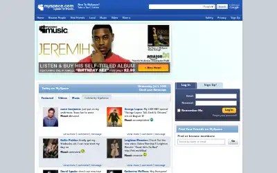 myspace.com in 2009
