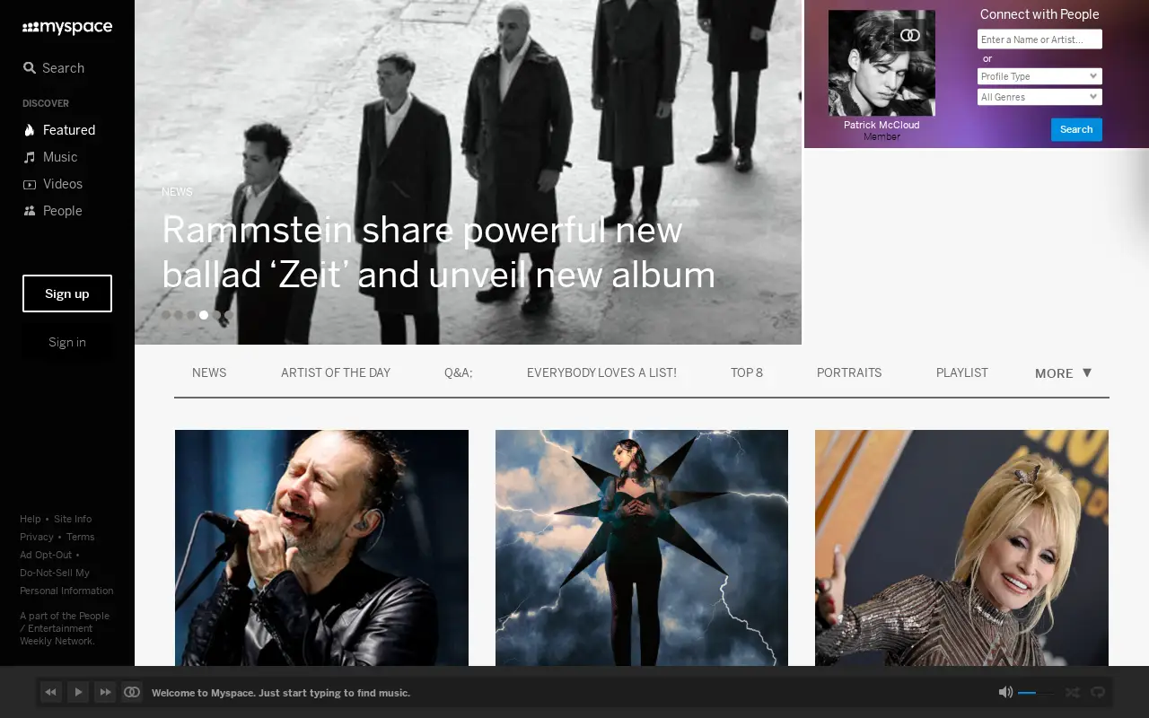 myspace.com in 2024
