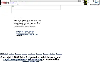 roku.com in 2001
