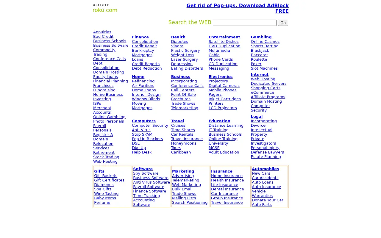 roku.com in 2005
