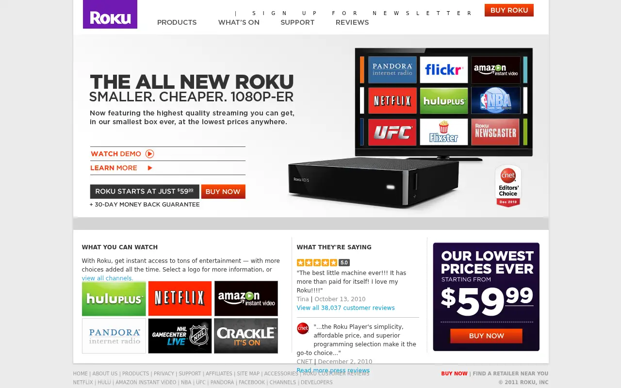 roku.com in 2007