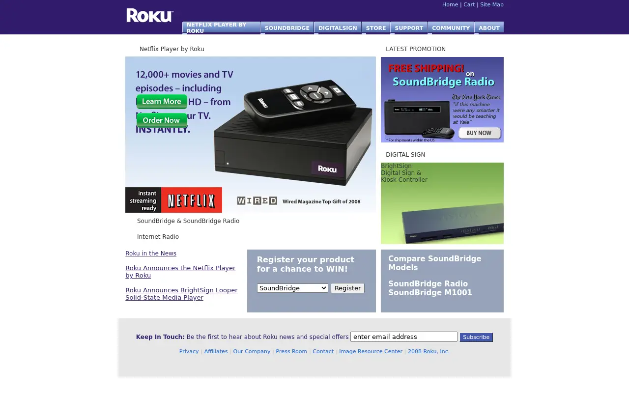 roku.com in 2008