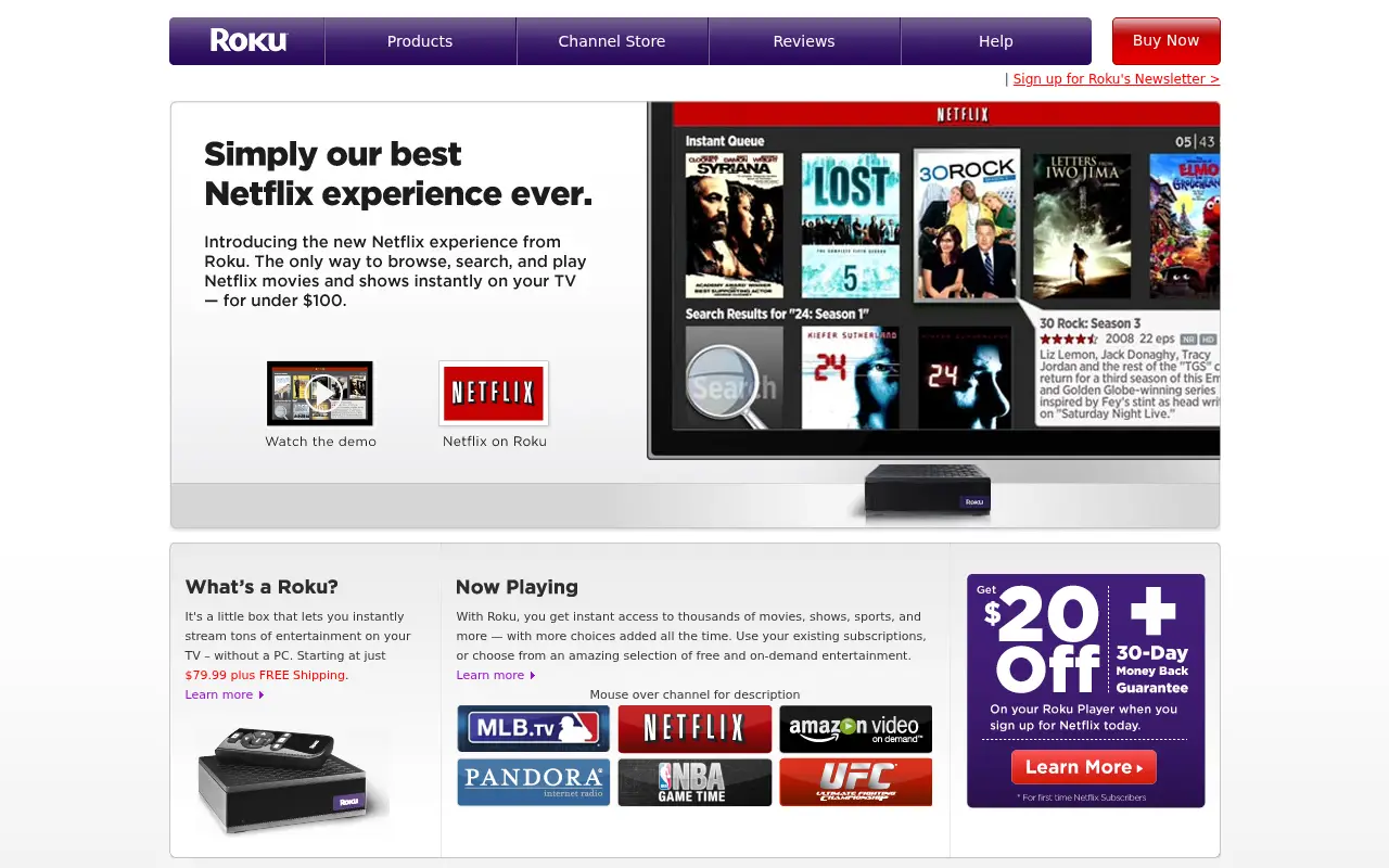 roku.com in 2010