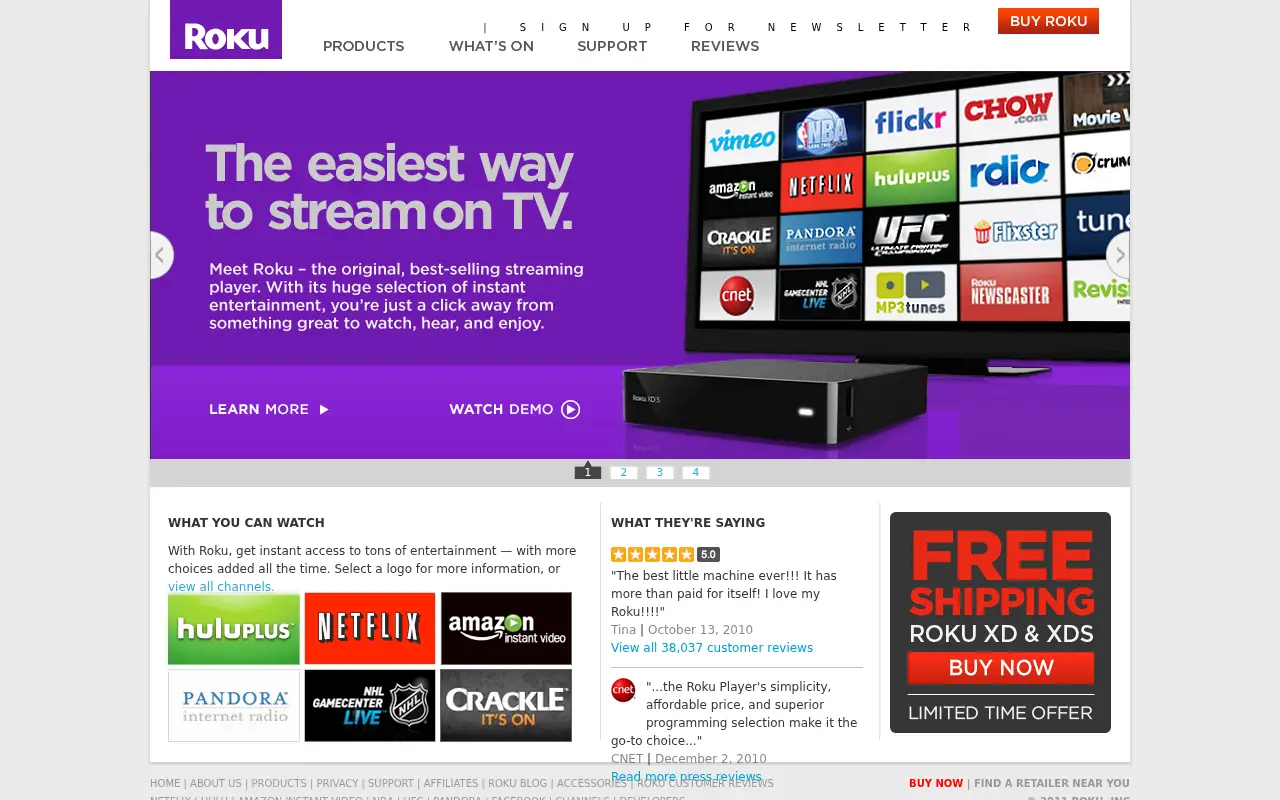 roku.com in 2011