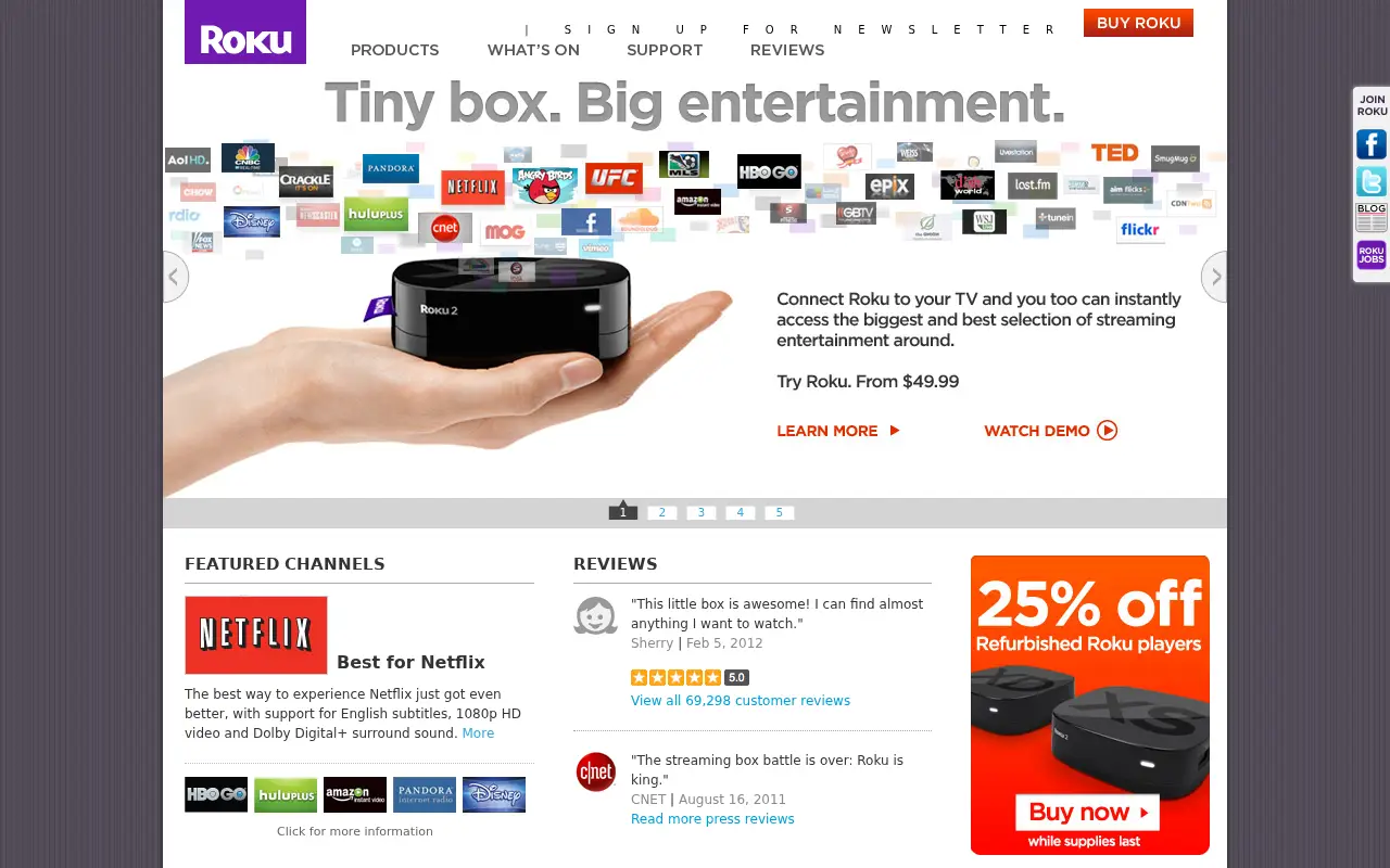 roku.com in 2012