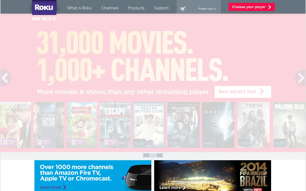 roku.com on July 1, 2014