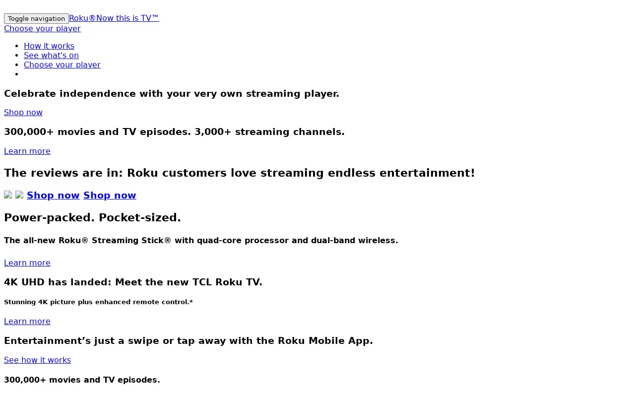 roku.com in 2016
