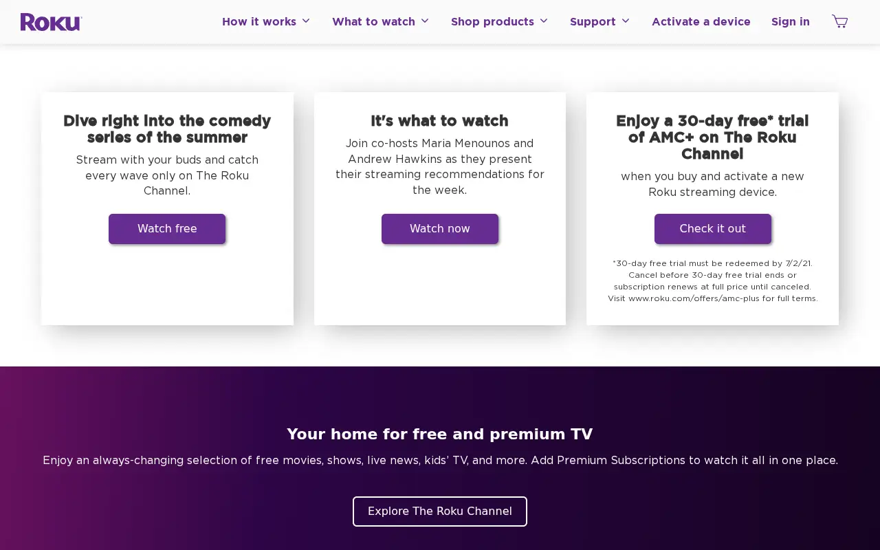 roku.com in 2021