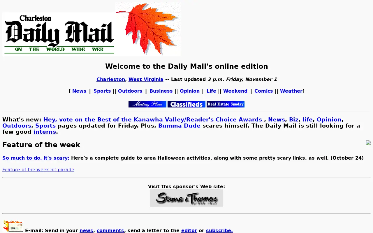 dailymail.com in 1996