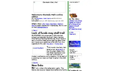 dailymail.com in 1999