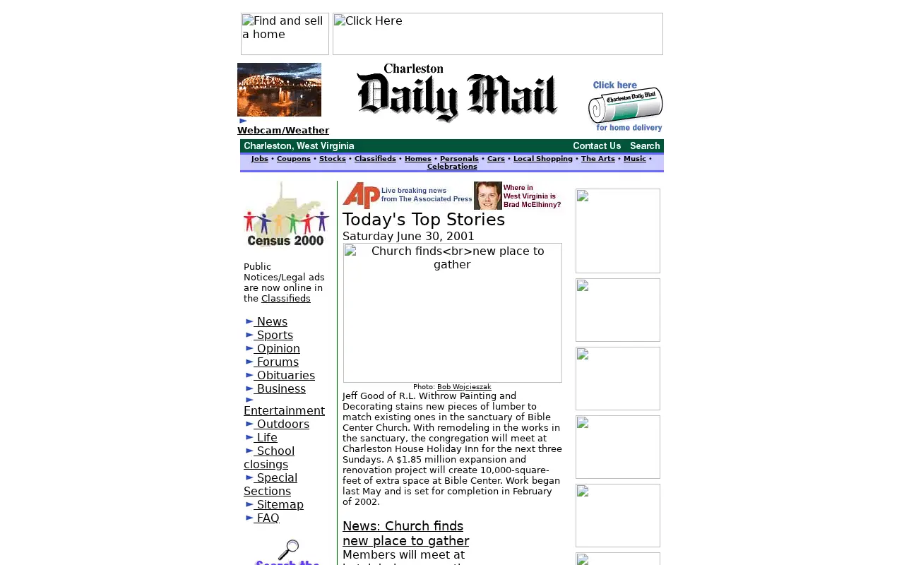 dailymail.com in 2001