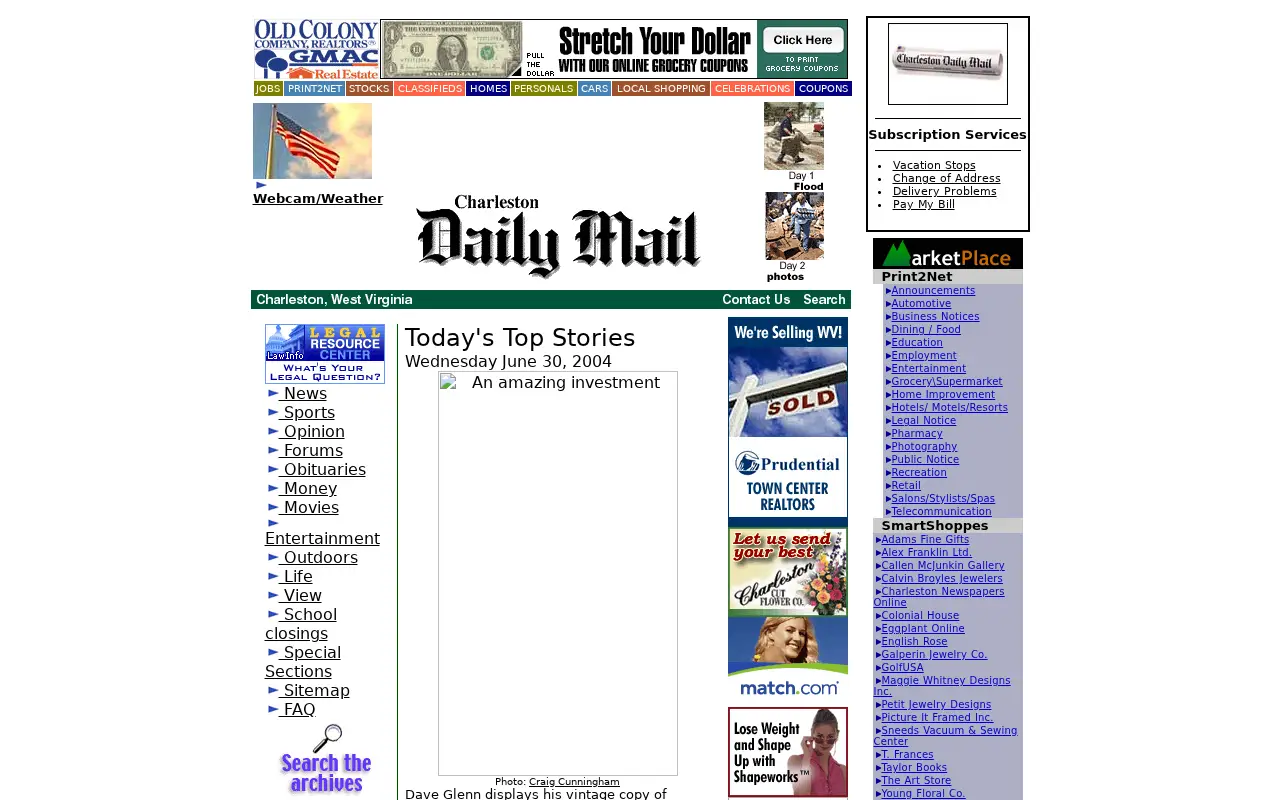 dailymail.com in 2004