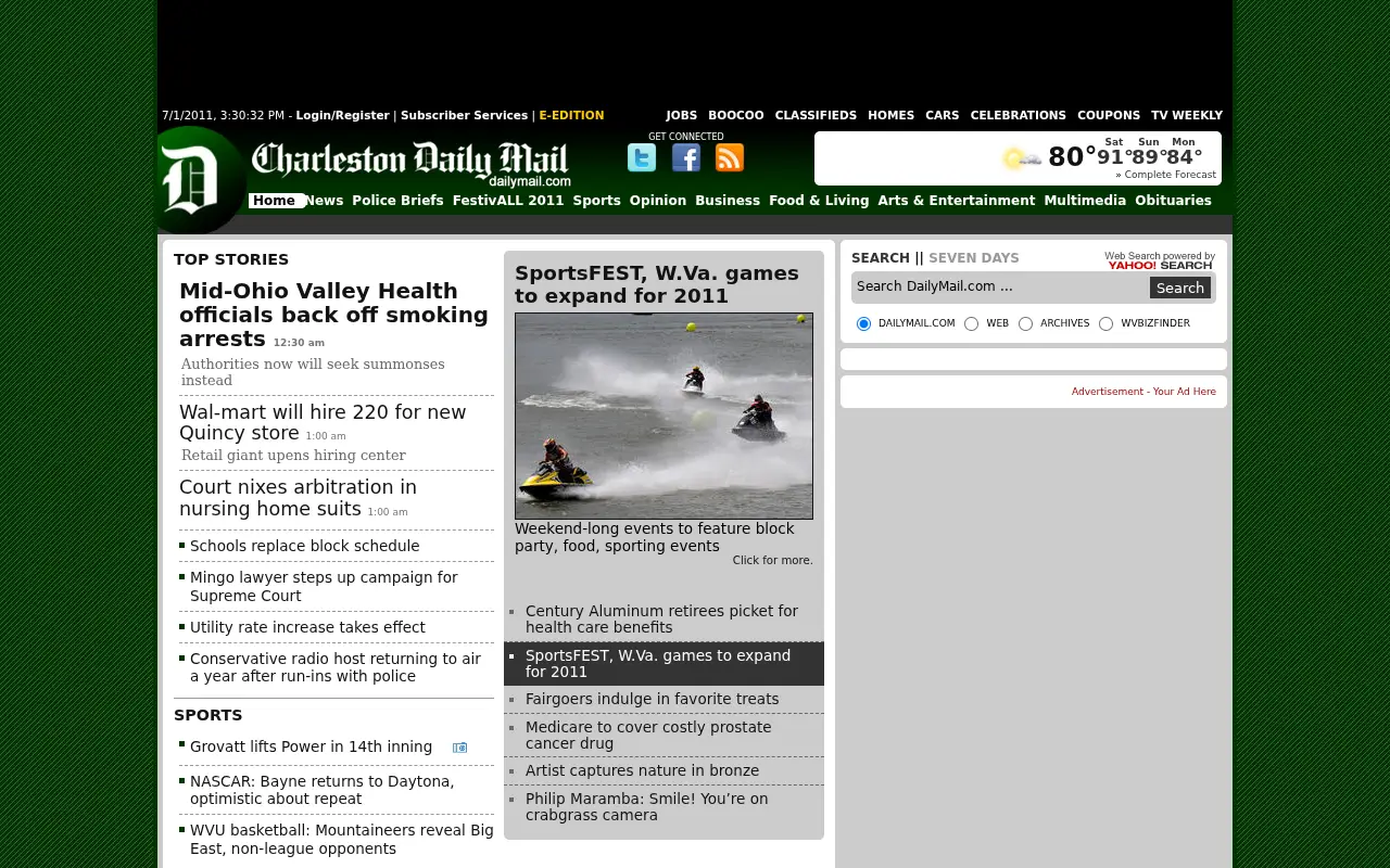dailymail.com in 2011