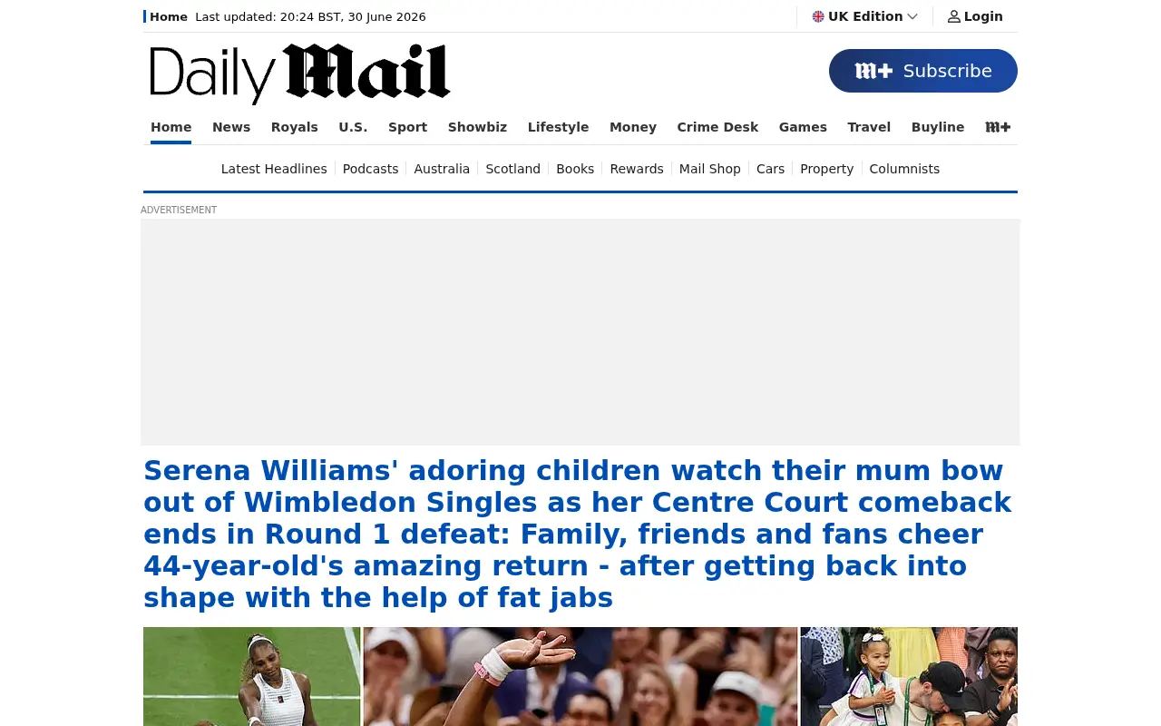 dailymail.com in 2026