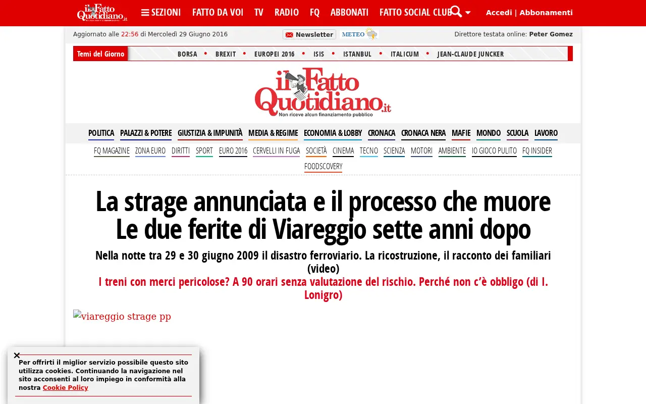 ilfattoquotidiano.it in 2016