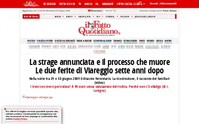 ilfattoquotidiano.it in 2016