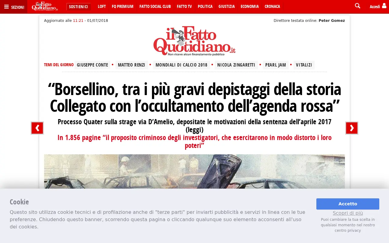 ilfattoquotidiano.it in 2018