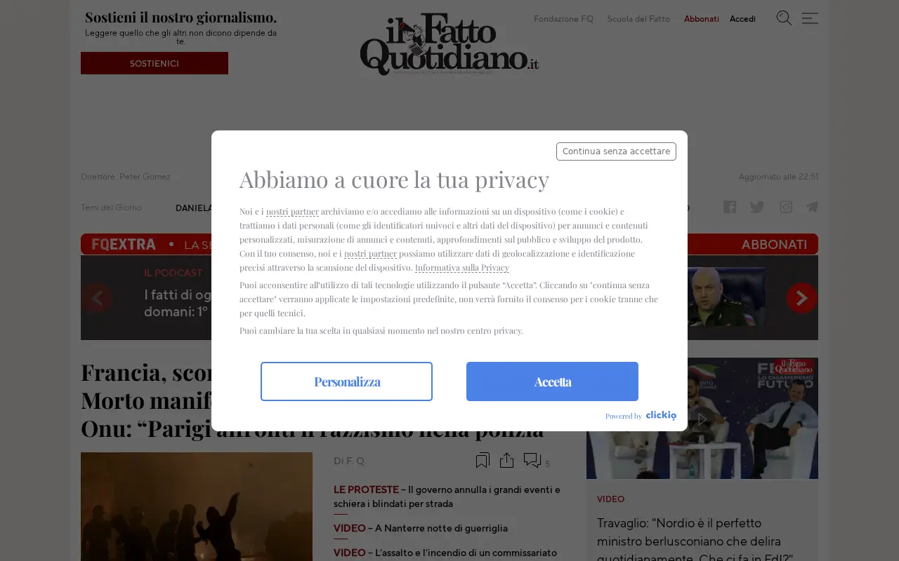 ilfattoquotidiano.it in 2023