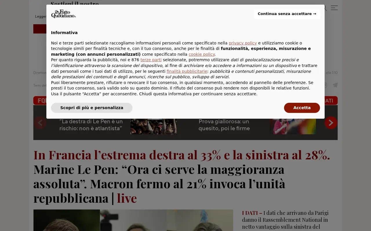 ilfattoquotidiano.it in 2024