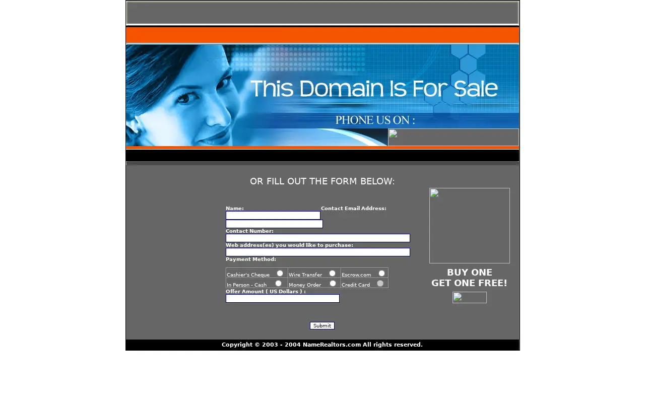 namecheaphosting.com in 2004