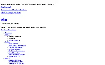 okta.com in 2018