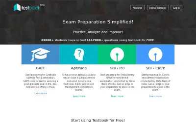 testbook.com in 2014