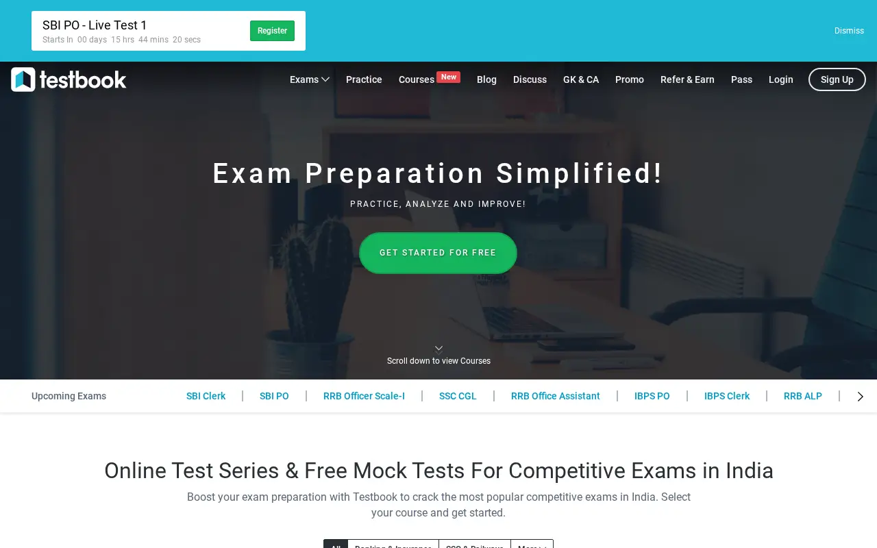 testbook.com in 2018