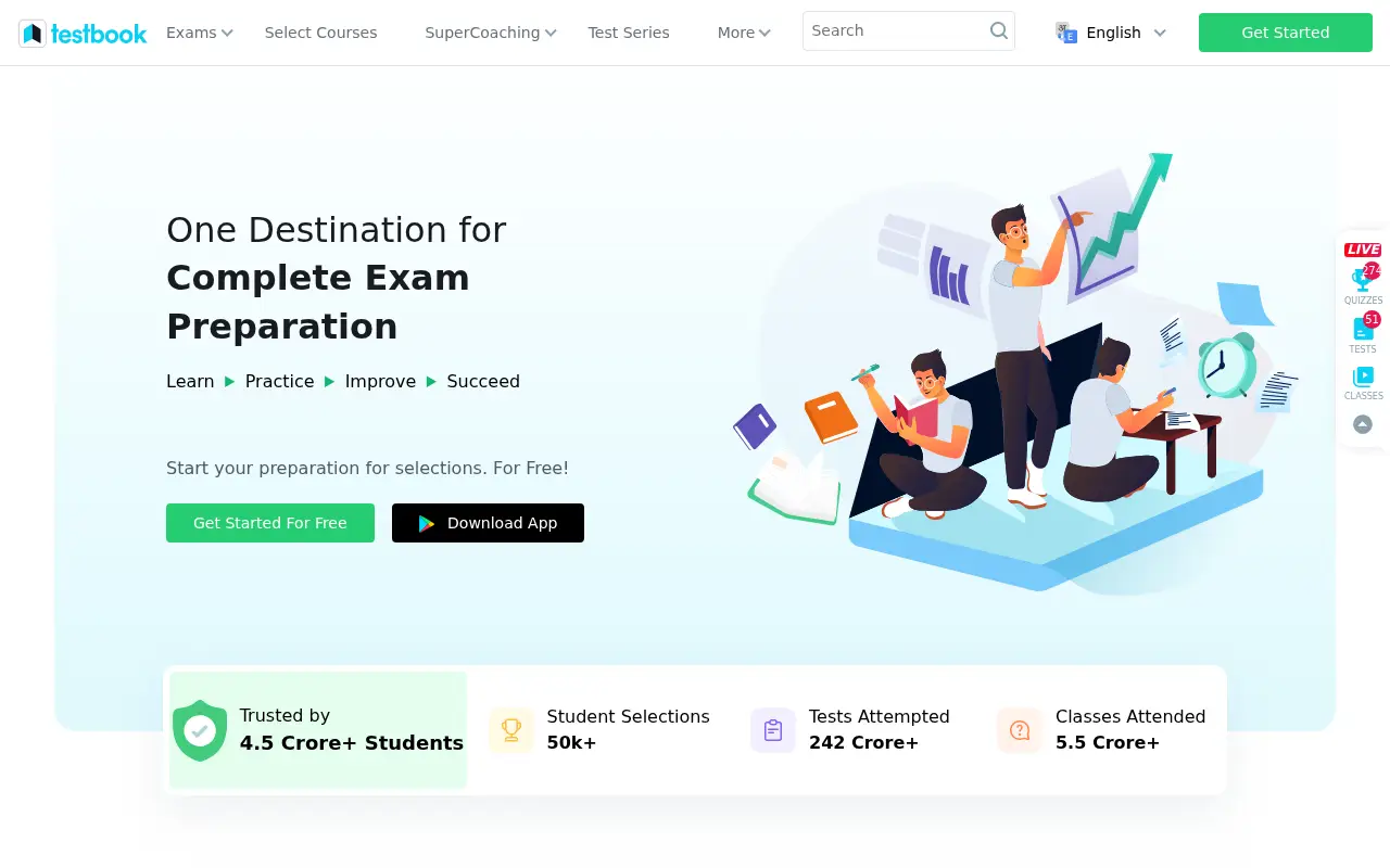 testbook.com in 2022