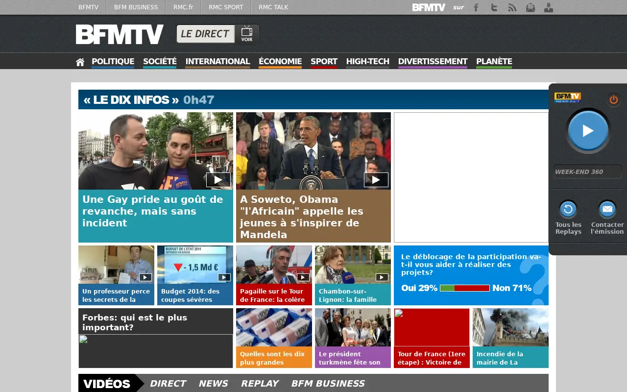 bfmtv.com in 2013