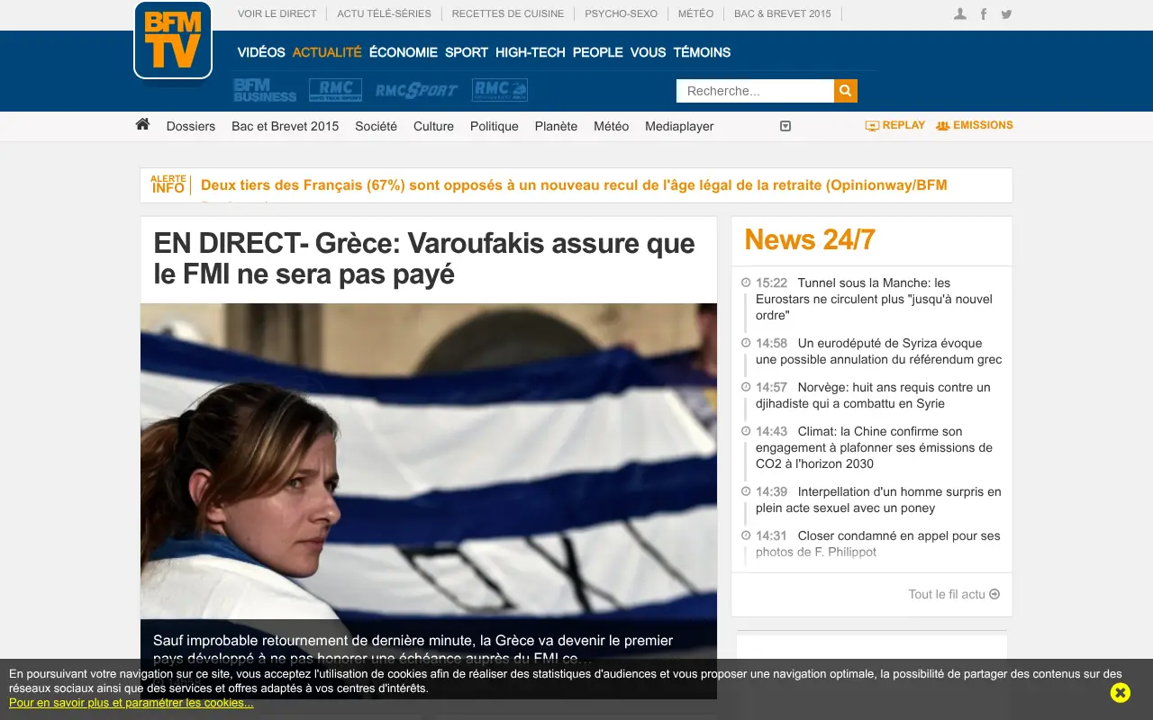 bfmtv.com on June 30, 2015