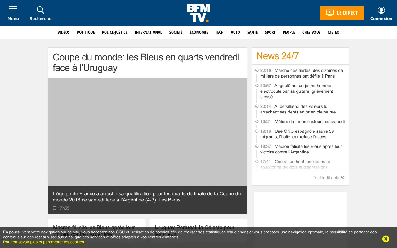 bfmtv.com on June 30, 2018