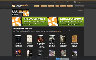 nexusmods.com in 2016