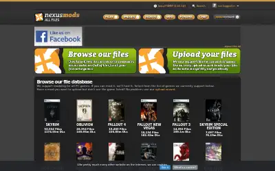 nexusmods.com in 2017