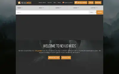 nexusmods.com in 2019